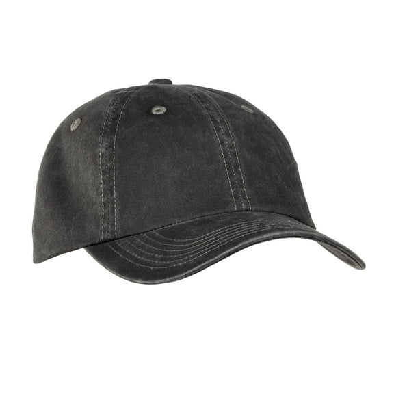 Port Authority Garment-Washed Cap. Pwu , PWU , Black , One Size