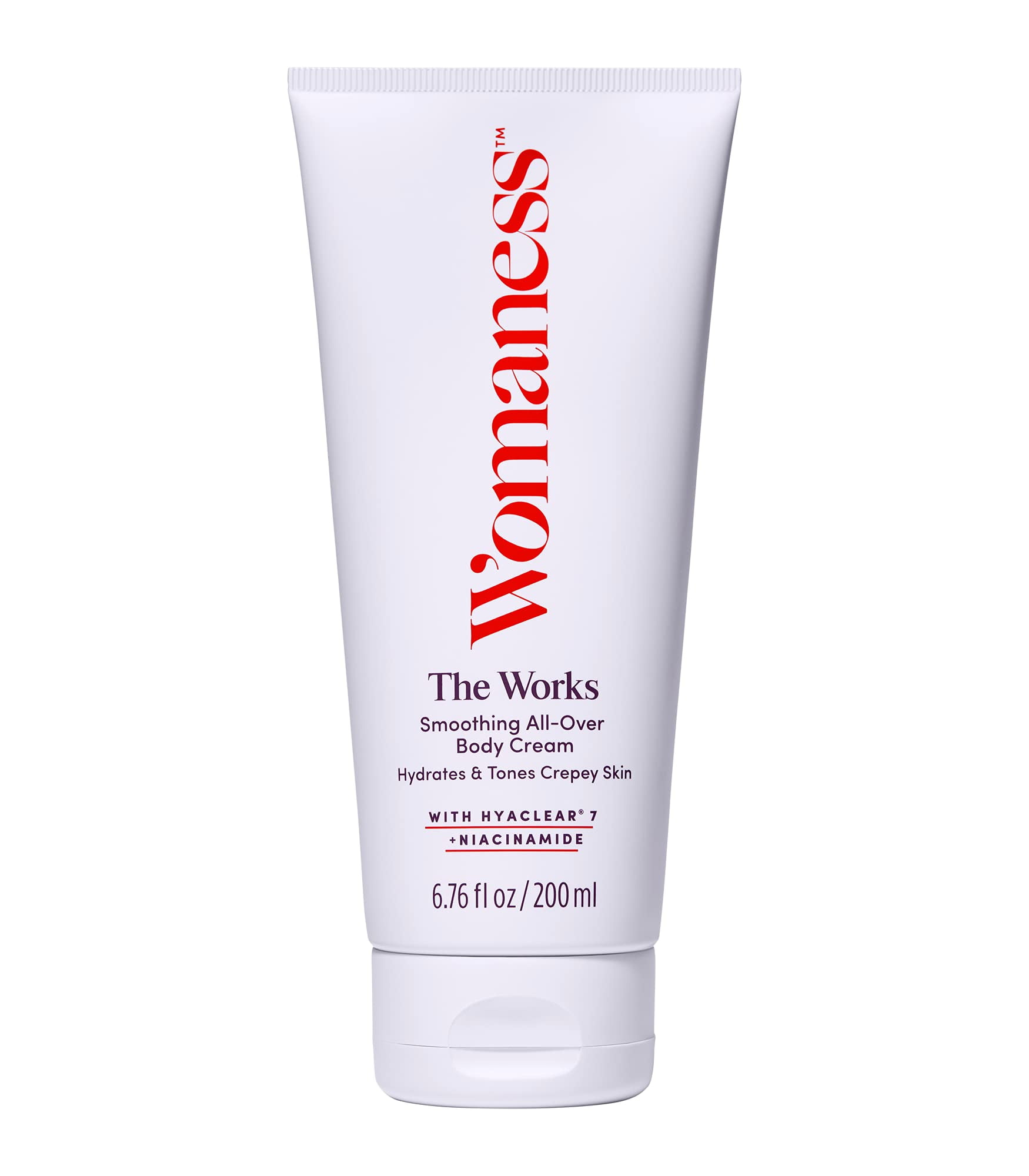 Womaness The Works Smoothing AllOver Body Cream Menopause Support Skincare Hydrating Body