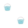 thumbnail image 4 of Guardoinrt Portable Storage Basket - Efficiently Organize Small Items baby blue circular 2Set, 4 of 6