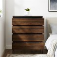 thumbnail image 5 of Bowery Hill Farmhouse 36" Urban 4-Drawer Chest in Dark Walnut, 5 of 5