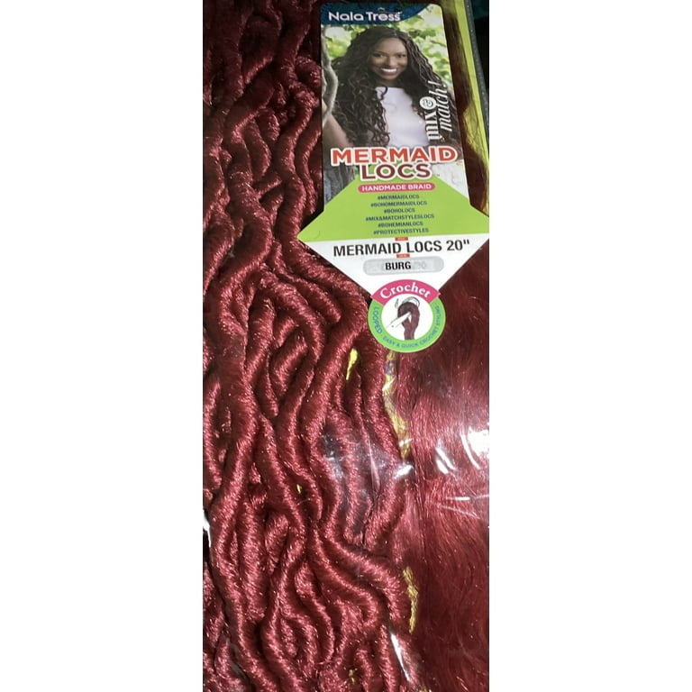 Janet Collection Nala Tress Mermaid Locs Crochet Hair 20 “ inch