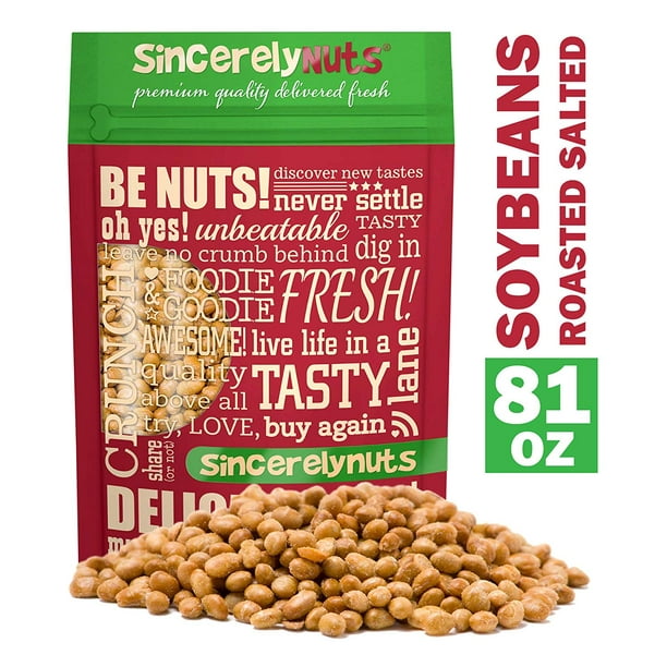 Sincerely Nuts Soybeans Roasted, Salted, 5 LB Bag