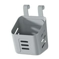 thumbnail image 6 of Tongina Plastic Hanging Basket Hanging Storage Container ，Hangable Detachable Hook ，Shower Basket for over The Cabinet Door Bedroom S, 6 of 8