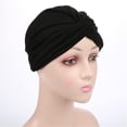 thumbnail image 4 of ORUYROP Turban de Sommeil Chimio Foulard Bonnet Chapeau pour Patient Cancer Perte de Cheveux, 4 of 7