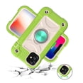thumbnail image 3 of JTCASES for iPhone 11 Case, Heavy Duty Protection Hybird PC Silicone 360° Rotating Ring Bracet Magnetic Car Mount Fully Coverage Slim Non-Slip for iPhone 11, Green, 3 of 8