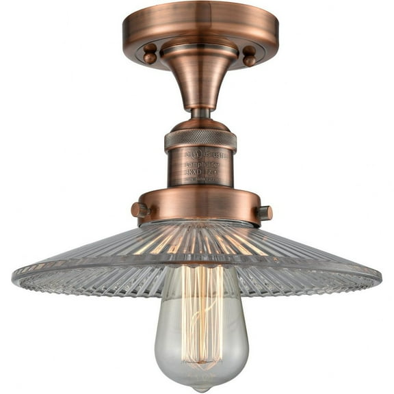 Innovations Lighting - Halophane-3.5W 1 LED Semi-Flush Mount in Industrial