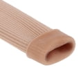 thumbnail image 4 of Protectores de dedos para zapatillas de ballet con puntera abierta, forro de gel y fundas de tela. 2.5x15cm 0.98inchx5.91 inch, 4 of 8