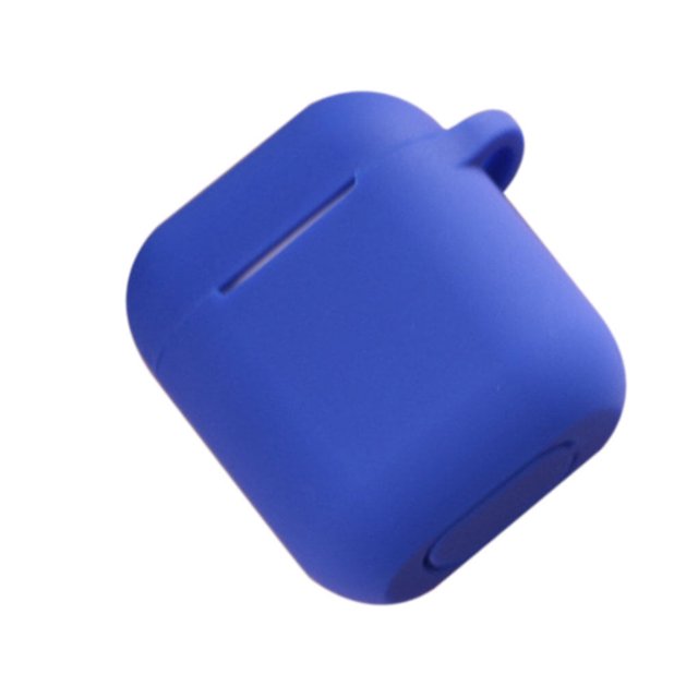 Earphone Charging Case Protector Anti-lost Silicone Solid Color for AirPods Design Protective Cover Replacement For AirPods