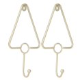 thumbnail image 3 of ganchos para colgar en la pared, imagen de pared, percha para sombrero, para el hogar, dormitorio, baño, dorado, 3 of 14