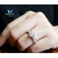 thumbnail image 4 of 1.0 Cts Cubic Zirconia / Sterling Silver 925 Ring / Rhodium plated Nickel-Free / MadDuckJewels RG1912 / Thailand Jewelry, 4 of 5