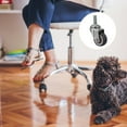 thumbnail image 2 of 5pcs 1inch Caster Wheels Heavy Duty Swivel Casters Furniture Wheels Casters, 2 of 6