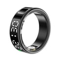 thumbnail image 1 of Smart Ring Fitness Tracker, APP Data Sync Smart Monitoring Ring Screen Display Step Counter Camera Remote Control Stainless Steel IP68 Rain Proof  for Running, 1 of 7