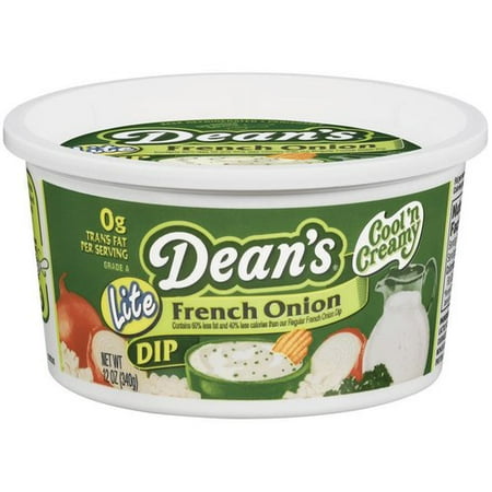 Dean's 12oz Lite French Onion Dip