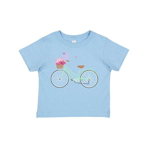 Inktastic Floral Bike Boys or Girls Toddler T-Shirt
