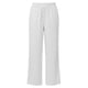 thumbnail image 3 of Pantalones de Pierna Ancha de Cintura Alta para Mujeres Pantalones de Cintura Elásticos de Cordón de Lino de Color Sólido, 4 Bolsillos Que Fluyen Pantalones de Verano, 3 of 7