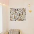 thumbnail image 3 of Kdxio Starfishes On Seashells Wall Hanging Tapestries Banner For Bedroom College Dorm Home Living Room Party Decor 29X37 In, 3 of 8