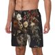 thumbnail image 1 of Fotbe Vintage Floral Vase A Traje de Baño para Hombre – Shorts de Natación de Secado Rápido con Forro y Bolsillos-3X-Large, 1 of 6