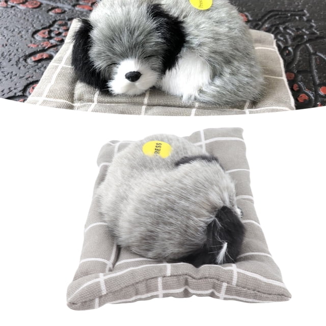 Juguete De Peluche Para Perro, Muñeca De Perro De Simulación, Sonido Electrónico Realista De 7,1 X 5,3 Pulgadas Para Adorno Del Hogar Para Regalo De Niños