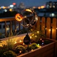 thumbnail image 7 of Halloween Solar Garden Stake Light,Solar‑Powered Metal Moon Cat with Pumpkin Lantern for Lawn Patio Seasonal Ornament, 7 of 7