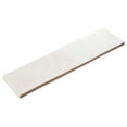 thumbnail image 3 of Splash Coconut White 3" x 12" Ceramic Subway Glossy Textured Look Wall Tile (Sample), 3 of 8