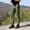 #211-Army Green, variant on Handshe Men's Elastic Waist Cargo Hiking Pants with Multiple Pockets Quick-Dry Outdoor Sports Training,Plus Size