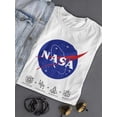 thumbnail image 3 of NASA Nasa U.s.a Components. Women T-Shirt, Female Medium, 3 of 4