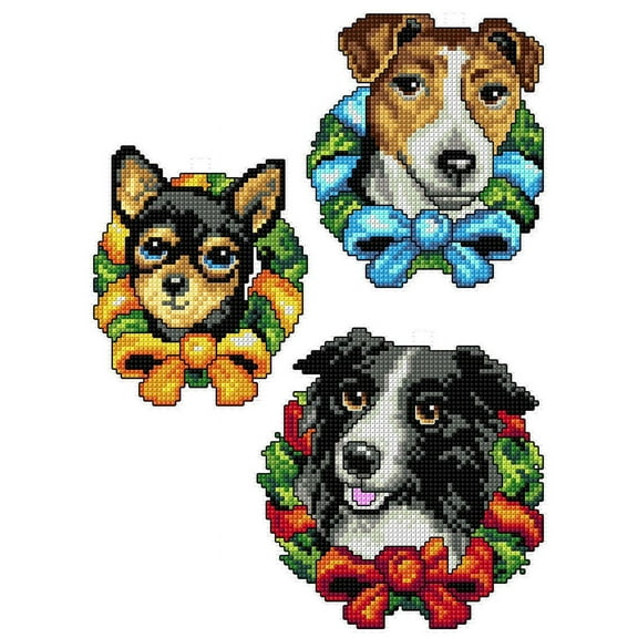 Christmas animals 158CS Counted Cross-Stitch Kit
