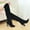 Black, variant on OKBOP High Heels Shoes-Warm Dress Shoes for Women Christmas Knee High Winter Fashion Black Boots for Women Knee High Womens Boots