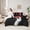 Red Black, variant on Homewish Teens Female Red Floral Rose Twin Bedding Sets 7-Piece,Romantic Lover Couple Bedding Comforter Set Microfiber,Happy Valentine's Day Breathable Sheet Sets,Ultra Soft Home Decor,Reversible