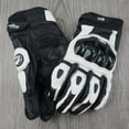 thumbnail image 3 of Guantes de piel para carreras de motos para verano e invierno, 3 of 4