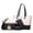 Black with white, variant on Tote Bag for Women, Leather Work Tote Handbag, Teacher Nurse Shoulder Bags Carry On Bag for Travel School Ideal Gift