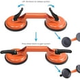 thumbnail image 3 of KitchenKey Floor Gap Fixer Tool for Laminate Floor Gap Repair Include Suction Cup and Mallet (Can't use on scraped surface floor)-Orange Kit, 3 of 14