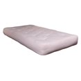 thumbnail image 1 of AJD Home Full Size Matelas Futon en Mousse Simple 6 Pouces 75" x 54" Beige, 1 of 6