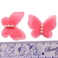 thumbnail image 4 of Dandan DIY 30pcs Organza Ribbon Flowers Bows Butterfly Pearl Appliques Wedding Decor (Multi-Color), 4 of 5