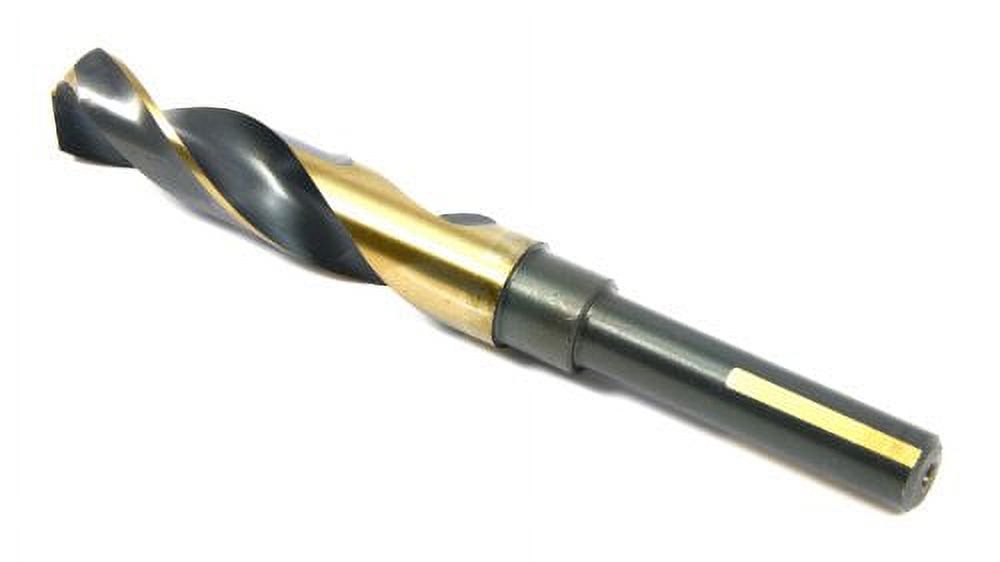 Forney 20670 Drill Bit Industrial Pro Silver and Deming with Flatted 1/2-Inch Shank, 23/32-Inch