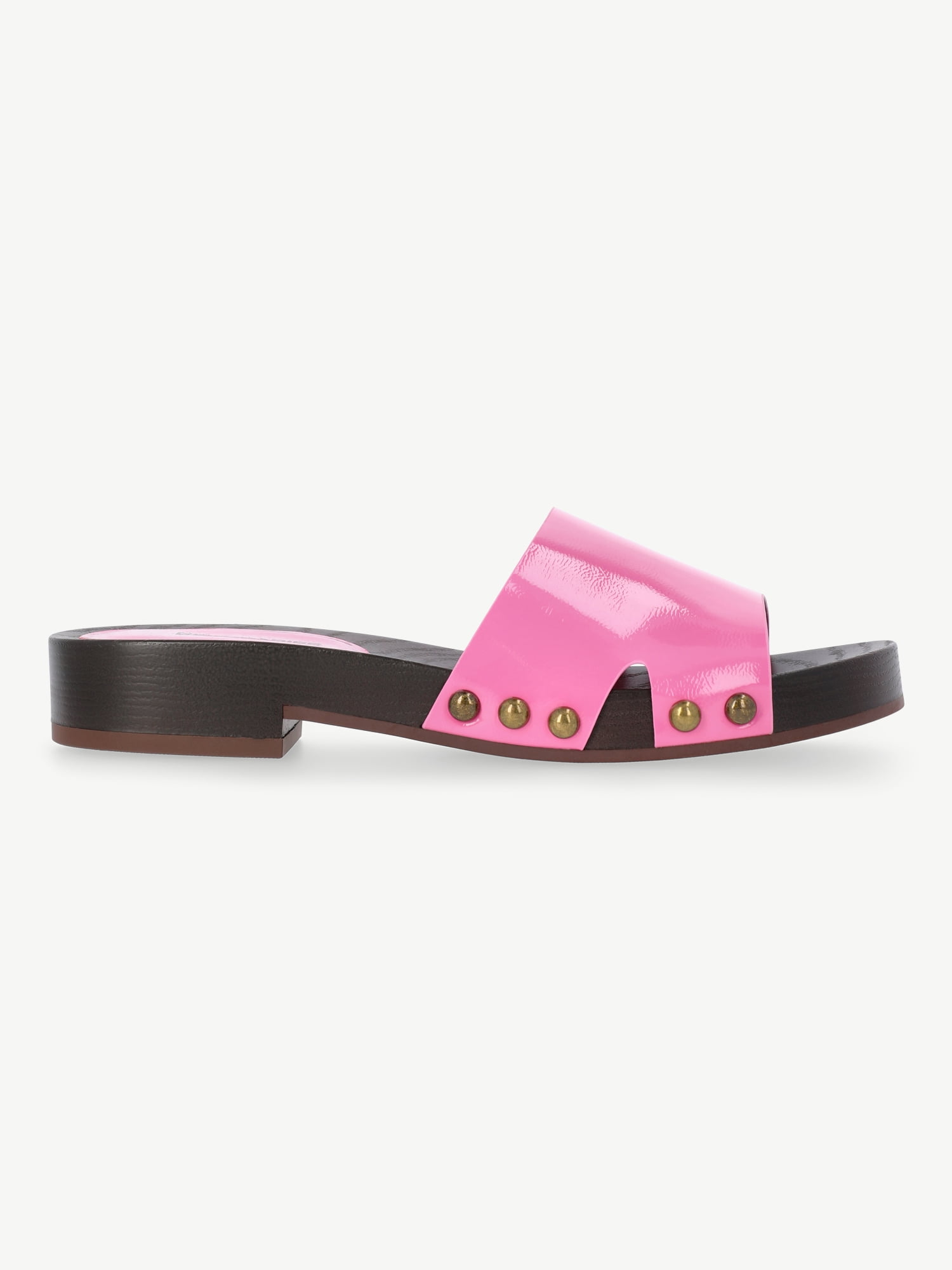 No Boundaries Studded Clog Sandals, Women's