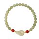 thumbnail image 1 of Pulsera Nephrite Jade para mujer con cuentas verdes de 6 mm, 1 of 2