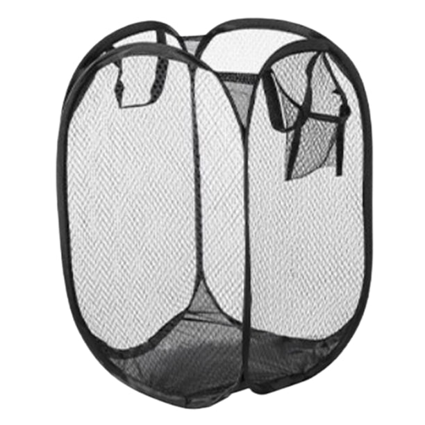 Bolsa de lavandería con múltiples agujeros, plegable, hueca, lavable, para guardar ropa sucia, artículos diversos, organizador de juguetes para niños, organizador de ropa, artículos para el hogar