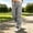 Gray, variant on Women's Outdoor Cargo Pants, Elastic Waist, Button Zipper & Multi-Pocket, Hiking Casual Trousers Khaki XXL