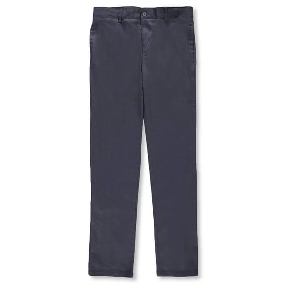 French Toast Big Girls' Stretch Twill Uniform Pants (Sizes 7 - 20)