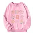 thumbnail image 4 of Aocisk Chandail à Capuchon pour Filles, Haut à Enfiler pour Tout-Petits, Tenue Décontractée, Rose, 5-6 Ans, 4 of 4