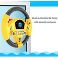 thumbnail image 3 of Kids Steering Wheel Toy - Simulated Driving Set with Gears, Horn & Ignition for Pretend Play, 3 of 5