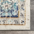 thumbnail image 3 of nuLOOM Ainsley Distressed Medallion Area Rug, 2' 6" x 6', Runner, Ainsley Blue, 3 of 5