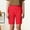 Red, variant on Girls Bike Shorts Loose Fit Purple Shorts High Waisted 9-10 Years Girls Clothes