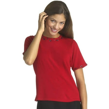 Kathie ï¿½ Short Sve Beaded Shell