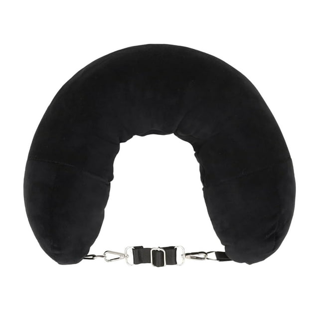 Ohufall U Shaped Travel Neck Pillow Cover With Storage Bag Travel Essentials Cervical Support Pillow Accessory
