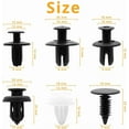 thumbnail image 2 of PRIME- Accessories Clip Trim Car Push Pin Rivet Bumper Door Panel Retainer Fastener Kit, 2 of 6
