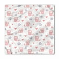 thumbnail image 1 of Pastel Bandana, Cats Hearts and Flowers Fun, Unisex Head and Neck Tie, by Ambesonne, 1 of 2