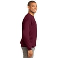 thumbnail image 3 of Port & Company Crewneck Sweatshirt (PC90) Cardinal, 2XL, 3 of 6