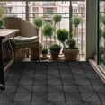 thumbnail image 4 of 25/50 Packs Interlocking Garage Floor Tiles Vented Water Drainage 15.75x15.75'', 4 of 10